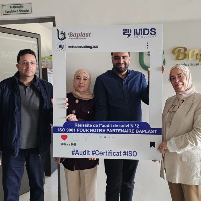 Réussite de l&rsquo;audit de suivi ISO 9001 N°2 pour notre partenaire BAPLAST